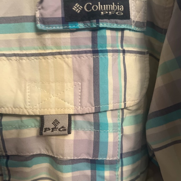Columbia PFG superbahama FISHING SHIRT, size Xl, roll up sleeves - Picture 4 of 5